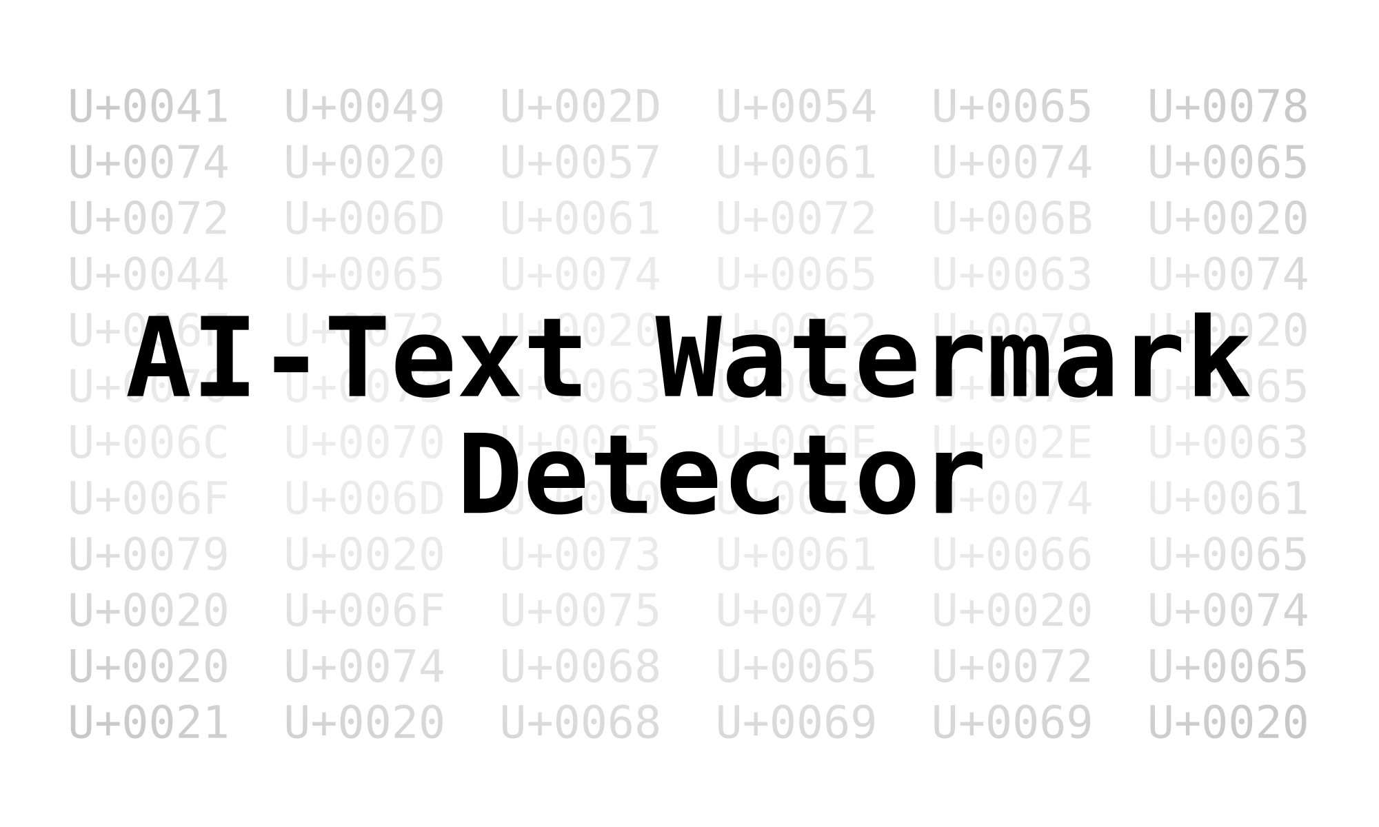 Watermark Detector